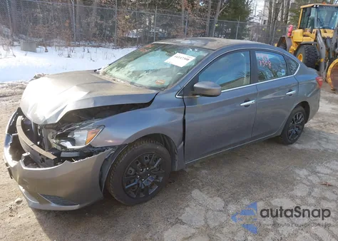 2017 Nissan Sentra Sv из США, поврежденный, VIN 3N1AB7AP8HL662400